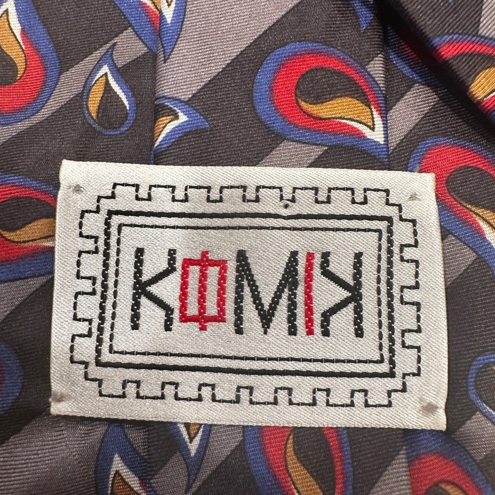 Elegant Multicolor Patterned Tie - image 5